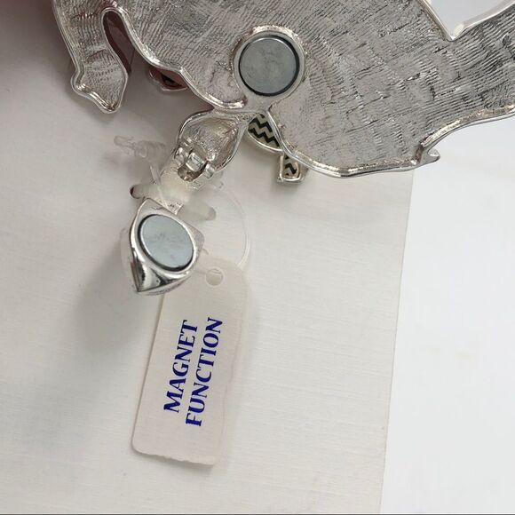 Elephant Pendant Earrings Set Alabama - Picture 5 of 5